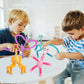 Xonteus 4 Pcs Telescopic Suction Cup Giraffe Toy, Sensory Tube Toddler Travel Toys, Connectable And Extendable Stress Relief Adhd Autism Fidget For Kids, Easter Basket Stuffers For Gifts