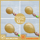 Partywoo Tan Balloons, 140 Pcs Boho Tan Balloons Different Sizes Pack Of 18 Inch 12 Inch 10 Inch 5 Inch Light Brown Balloons For Balloon Garland Or Balloon Arch As Birthday Party Decorations, Tan-F19