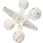Creative Co-Op Cast Iron Jack Accent, White