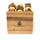 Siammandalay Wooden 3D Xo Tic Tac Toe Xoxo: Handmade Wooden Game For Adults From With Sm Gift Box(Pictured)