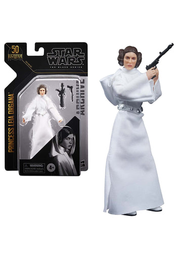 Star Wars The Black Series Archive Collection Princess Leia Organa 6-Inch-Scale A New Hope Lucasfilm 50Th Anniversary Figure,F1908