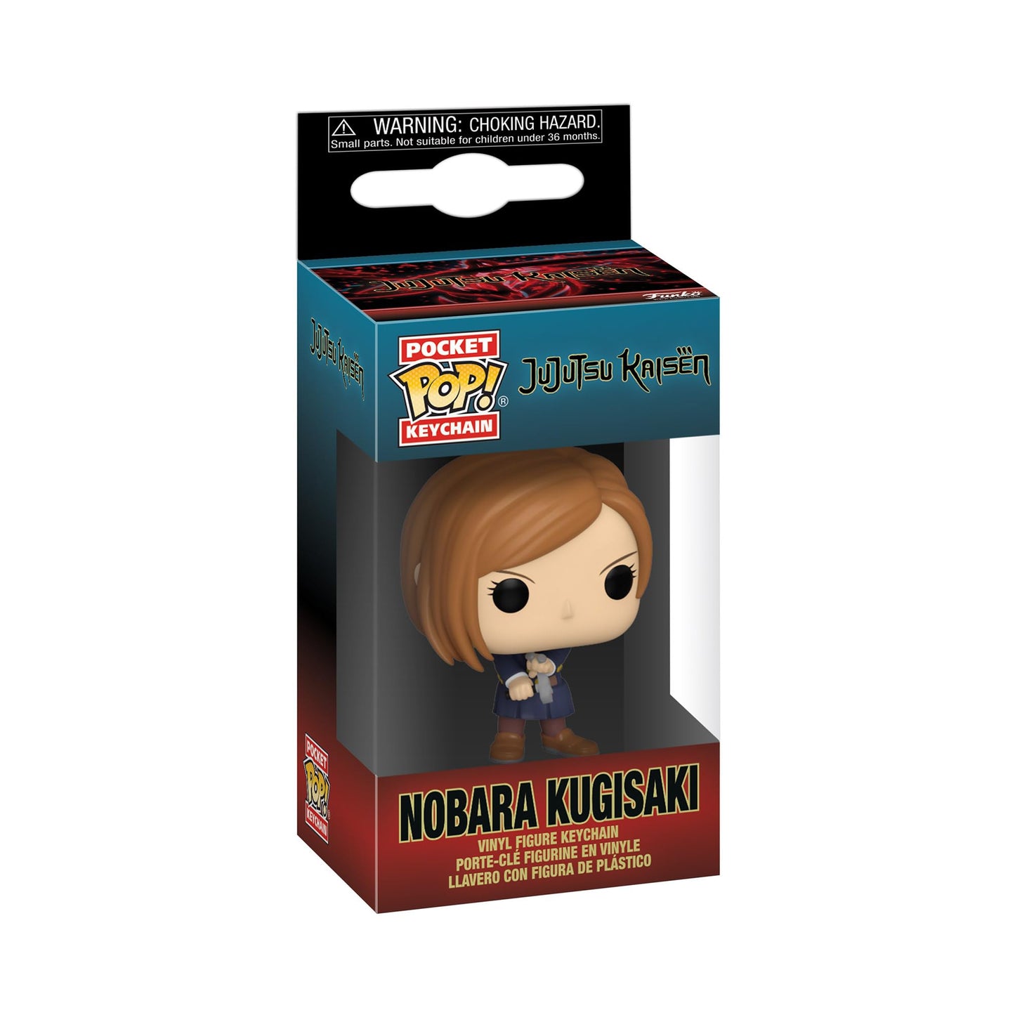 Funko Pop! Keychain: Jjk - Nobara Kugisaki - Jujutsu Kaisen Novelty Keyring - Collectable Mini Figure - Stocking Filler - Gift Idea - Official Merchandise - Anime Fans - Backpack Decor