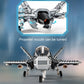 SEMKY Military Series F-35 Lightning II Fighter Jet Air Force Building Block Set (646 Pieces) -Building and Military Toys Gifts for Kid and mature-themed
