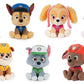 Bundle Of 7 Paw Patrol 6-Inch Plush Characters: Chase, Marshall, Skye, Everest, Rubble, Zuma And Rocky, Multi-Colored