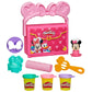 Play-Doh On-The-Go Bakery Playset with Minnie Mouse, Compact 2.7" Tall, Plastic, Model G3108, Fun Preschool Arts & Crafts for Kids 2+