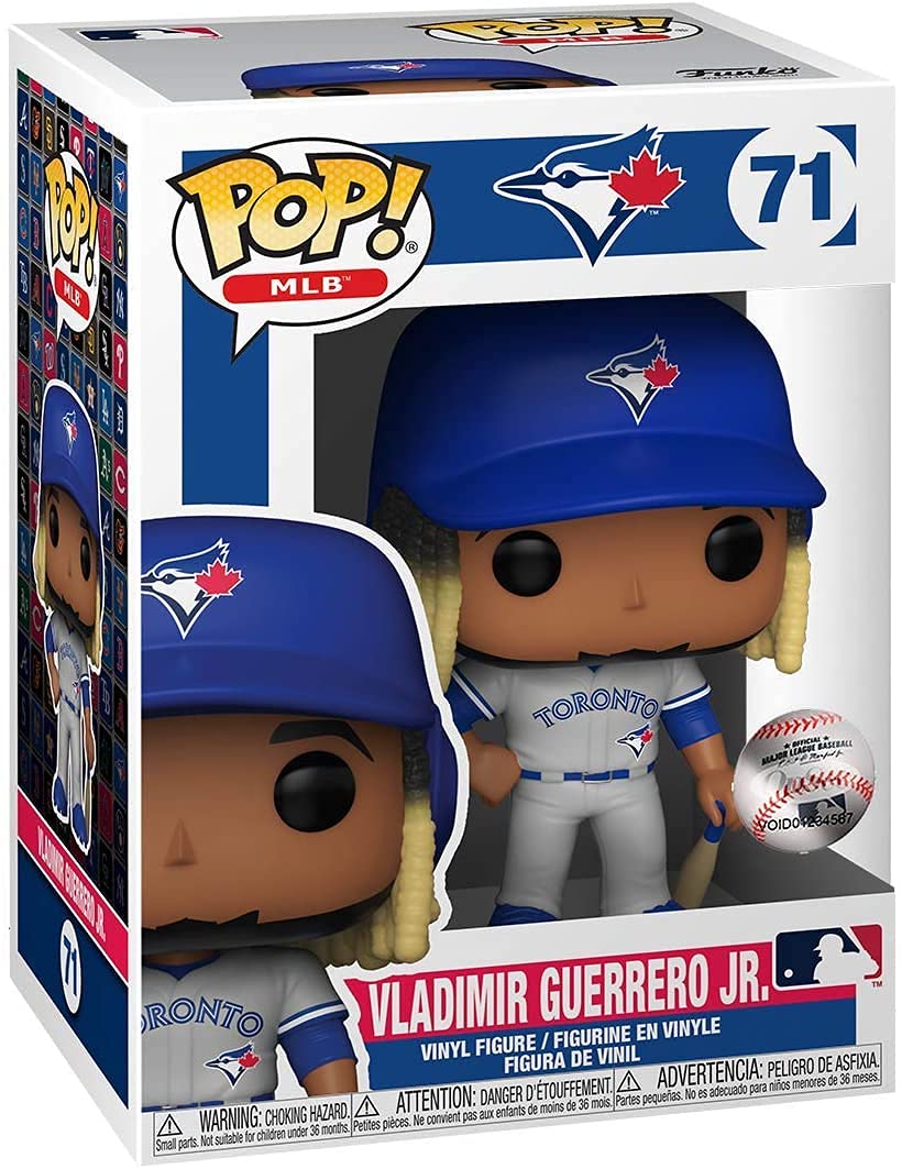 Vladimir Guerrero Jr Toronto Pop #71 Pop Baseball Vinyl Figure (Includes Ecotek Pop Box Protector Case)