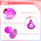 Faccito 30 Pcs Valentines Day Hanging Decorations Valentines Day Glitter Hearts Swirl Ceiling Hanging Ornaments Conversation H