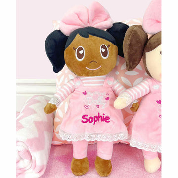 Dibsies Personalized My First Dolly (Black Hair)