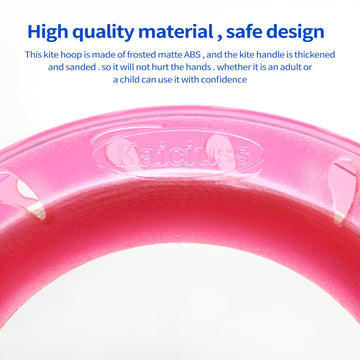 Kaiciuss 3 Pack Kite String Hoop For Kids, Kite Spool Set For Boys & Girls, Kite Handle Kit With 300 Feet Line For Each Kite Reel Winder