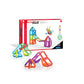 Guidecraft Powerclix Frame Magnetic Building Blocks Set - 26 Piece, Stem Educational Creative Construction Toy