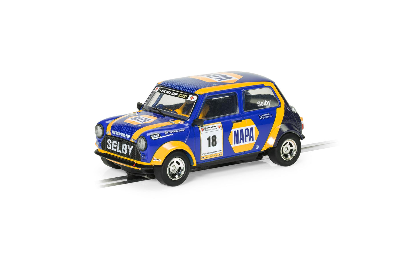 Scalextric Mini Miglia Napa Lewis Selby 1:32 Slot Race Car C4414