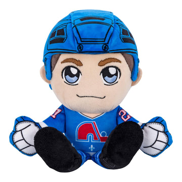 Bleacher Creatures Quebec Nordiques Peter Forsberg 8'' NHL Kuricha Sitting Plush - Soft Chibi Inspired NHL Superstar