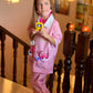 Lontakids Kids Animal Doctor Role Play Costume Veterinarian Pretend Play Dress Up Set With Medical Kit (8-10 Years, Pink)