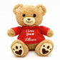 Dibsies Personalized Teddy Bear (You And I Two Names)