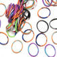 Rainbow Loom Assorted Tie Dye Rubber Bands with 24 C-Clips (600 Count)