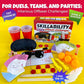 QUOKKA Challenge Game Set - 250 Unique Cards with Fun Tasks - Family Game for Kids mature-themeds - Perfect for Game Nights  Parties  TeamBuilding - Includes Reusable Props  Special Dice  Interactive Gameplay