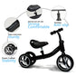 Chestnuter Baby Balance Bike, Toy Gift For 1 2 3 Year Old, Sturdy Toddler Balance Bicycle, Best Birthday Gift For 12-36 Months Boy Girl, Indoor Outdoor Kids Riding Toys With 3 Wheels(Black)