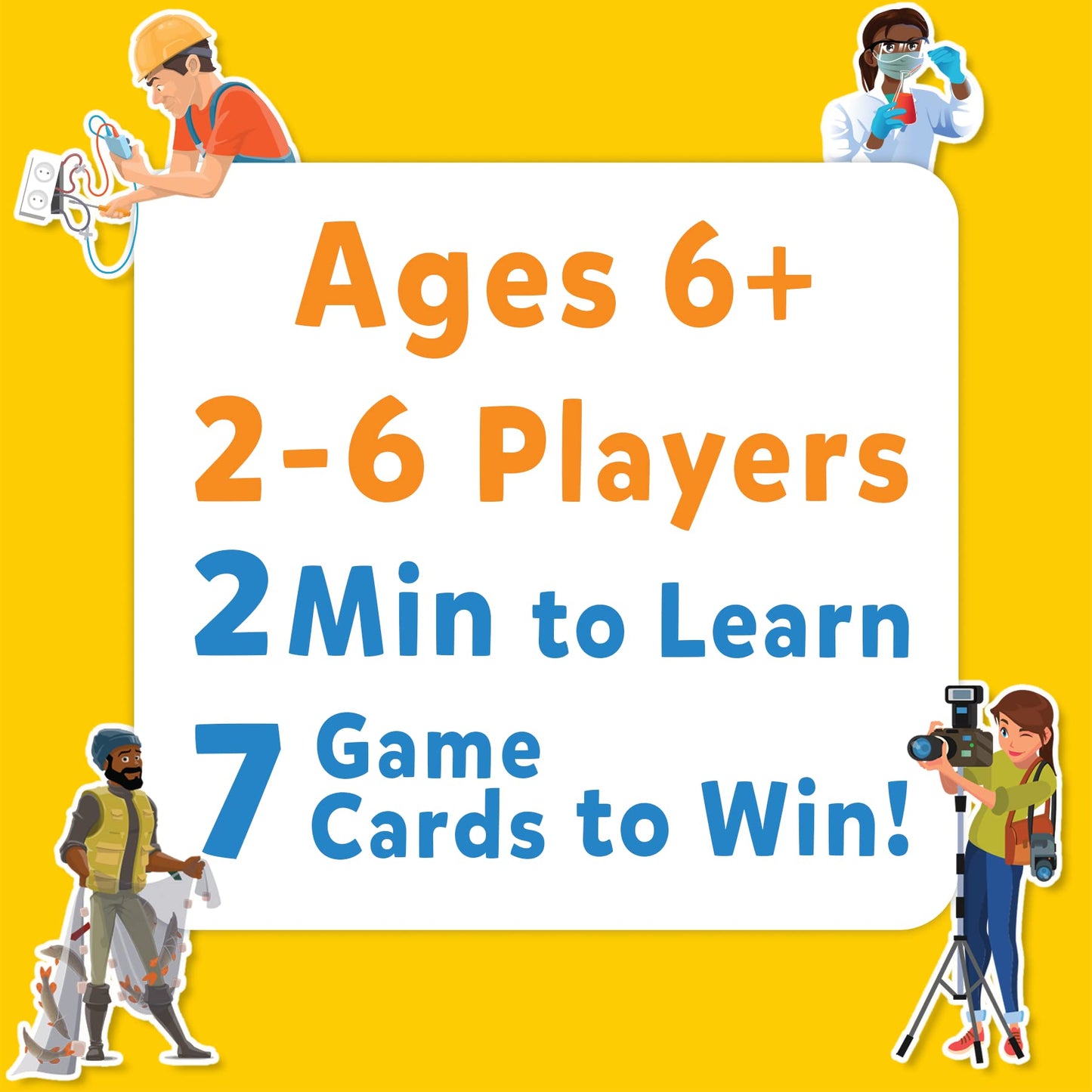 Skillmatics Card Game - Guess In 10 Professions, Perfect For Boys, Girls, Kids & Families Who Love Educational Toys, Gifts For Ages 6, 7, 8, 9 And Up