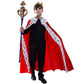 Dsplay Kids Regal King Cape Costume (4-6Y)