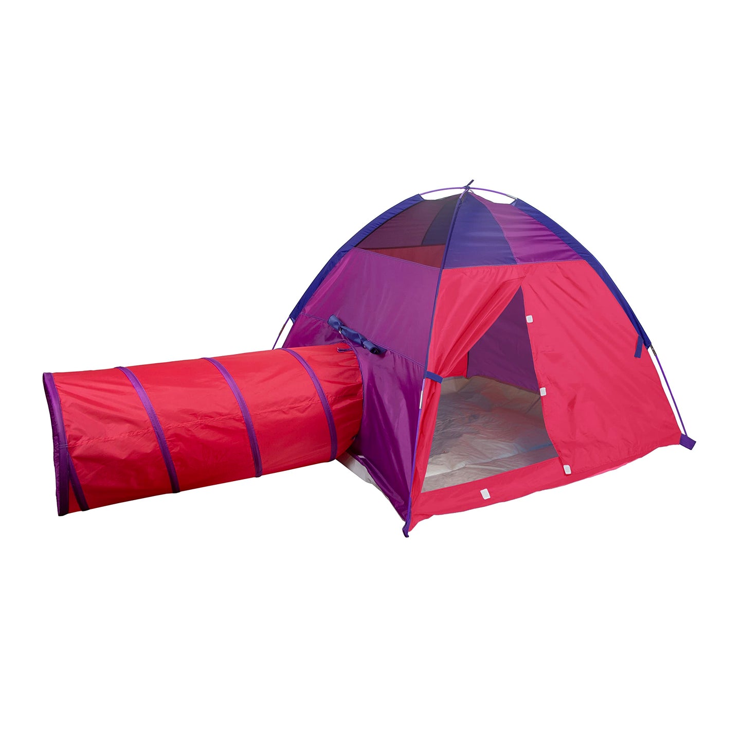 Pacific Play Tents 20433 Hide Me Berry Cute Tent + Tunnel Combo 58'' X 58'' X 46''
