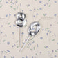 Silver 80th Birthday Candles, Number 80 Cake Topper for Birthday Decorations Party Decoration