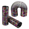 The Dreidel Company Coil Spring, Super Long Rainbow Metallic, Goody Bag Fillers, Party Favor For Kids, 6' (4-Pack)