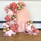 Bezente Dusty Pink Latex Party Balloons - 100 Pack 12 Inch Round Helium Blush Pink Rose Pink Balloons For Birthday Wedding Anniv