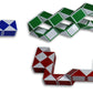 Magic Snake Cube Twist Puzzle Bundle Of 3! 36 Wedges! 3 Large Cubes (Large 3 Pack)