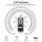 25KG RC Servo High Torque Servo Motors, Waterproof Full Metal Gear Steering Servo for 1/6 1/8 1/10 1/12 RC Car Robot DIY, Corele