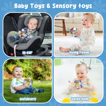 Osimily Montessori Toys For 1 Year Old, Baby Toys For 6-12-18 Months, Travel Sensory Toys For Toddlers 1-3, Learning Fine Motor