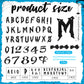 Kosiz 116 Pcs DIY Letter Custom Banner Customizable Banner Kit Including 111 Letters Numbers 3 Rope 2 Threading Device for Fall