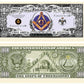 American Art Classics Freemason - Masonic Million Dollar Bill - Limited Edition Collectible Novelty Dollar Bill In Currency Holder Protector - Best Gift Or Keepsake For Masons