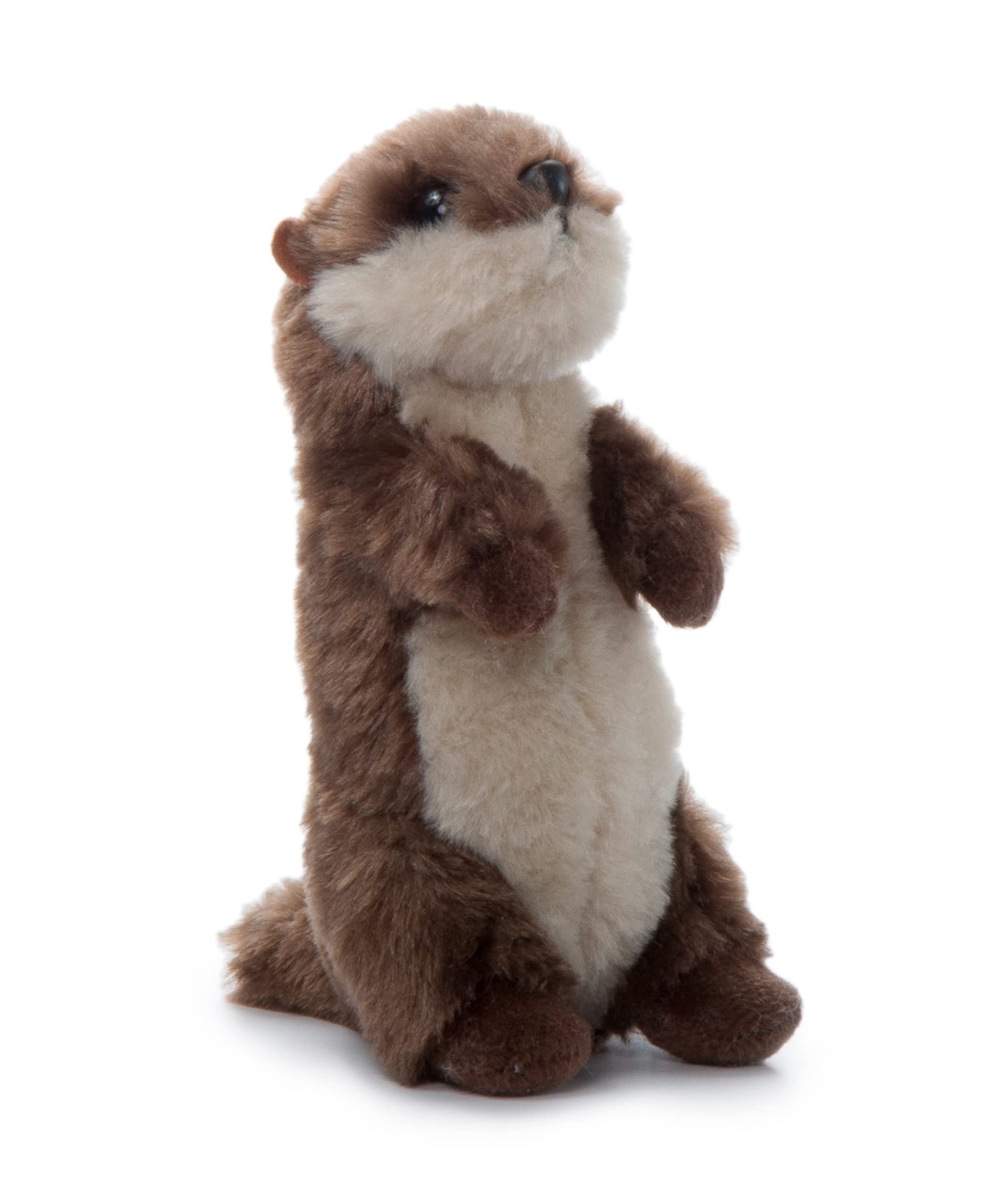 The Petting Zoo River Otter Plush Toy, 6" Brown Stuffed Animal, Recycled Material, Model 421020 - Perfect Gift for Kids