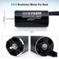Brushless Rc Boat Motor, Surpass Hobby 2958 6500KV Brushless Motor with Cooling Set Design for RC Boat (6500kv)