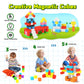 Hiwawind Magnetic Blocks, Toddler Toys For 3 4 5 Year Old Boys Girls, Building Stem Preschool Learning Magnet Sensory Toys For K