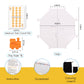 Mexican Train, Mini Travel Dominoes Game:105 Cards+1Hub For Mexican Train+8 Train Marker+1 Instruction+1 Scoresheet,Double 12 And Double 9 Dominoes Set,2-10 Players,Dot Dominoes,Travel Dominoes