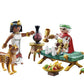 Playmobil 71270 Asterix: Caesar and Cleopatra - with Two Characters, A Leopard, A Long Chair for The Queen and Accessories - The