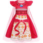 Wonderbabe Girls Adventure Outfit Dress Skirt Set Princess Dress Up Halloween Costume Kid Birthday Outfit Party Dress Up With Ca