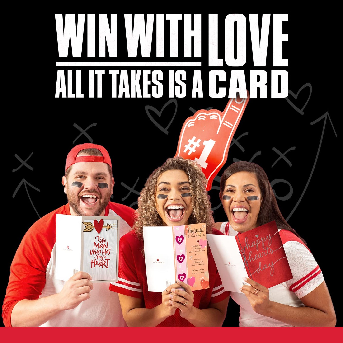 American Greetings Football Party Supplies, 16 oz Reusable Plastic Cups (8-Count)