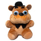 Vurezza Fnaf Nights Plush Toy - Five Nights Fazbear Plushies Stuffed Animal Doll - Brown Bear Plush Figure Toys For Games Fan, B