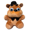 Vurezza Fnaf Nights Plush Toy - Five Nights Fazbear Plushies Stuffed Animal Doll - Brown Bear Plush Figure Toys For Games Fan, B