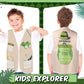 Panitay 12 Pcs Kids Community Helper Dress Up Vest, Boy & Girl Career Cosplay Party Costume For Toddlers Occupation Role Play(Ex
