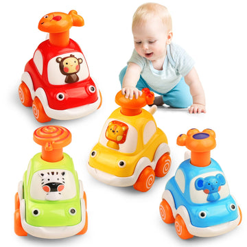 Alasou Animal Car Baby Toys For 1 2 Year Old Boyfirst Birthday Gifts For Toddler Toys Age 1-21 2 Year Old Boy Birthday Gift For