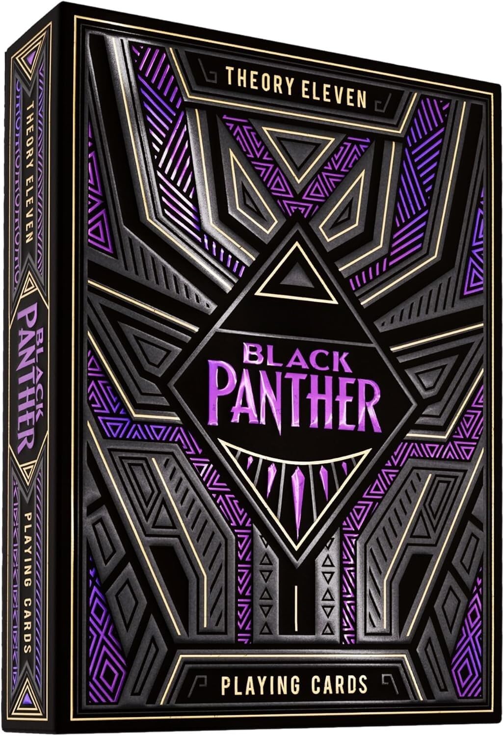 theory11 Black Panther enhanced Marvel Playing Cards  game-style Size Standard Index  Foil Playing Cards