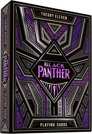 theory11 Black Panther enhanced Marvel Playing Cards  game-style Size Standard Index  Foil Playing Cards