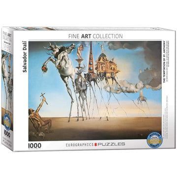Eurographics Salvador Dalí The Temptation Of St. Anthony Puzzle (1000 Piece) , White