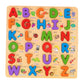 Bnf Letter Puzzles Best Gifts Colorful Puzzle Board Set Toddlers Babies Uppercase Letter Baby | Toys For Baby | Developmental Ba