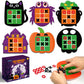 Leetous Halloween Tic Tac Toe Party Favors Games For Kids 6 Pack, Halloween Treats Non Candy Basket Goodie Bag Stuffer Fillers F