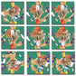 Bundle Of Scramble Squares B Dazzle Sports Puzzles For Adults/Teens/Kids - 3 Puzzles Included - Baseball, Football And Soccer With A Bonus Digital Timer