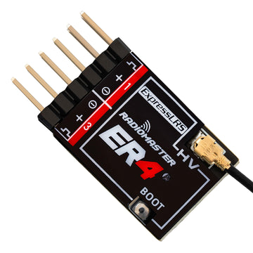 Speedybee Radiomaster Er4 Elrs Pwm Receiver: 2.4Ghz 4Ch Expresslrs Receiver Nano Module For Rc Vehicles
